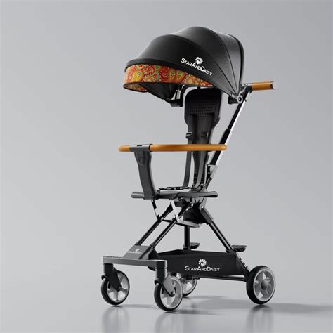 Travel Stroller for Baby with Canopy - High View Stroller for Kids