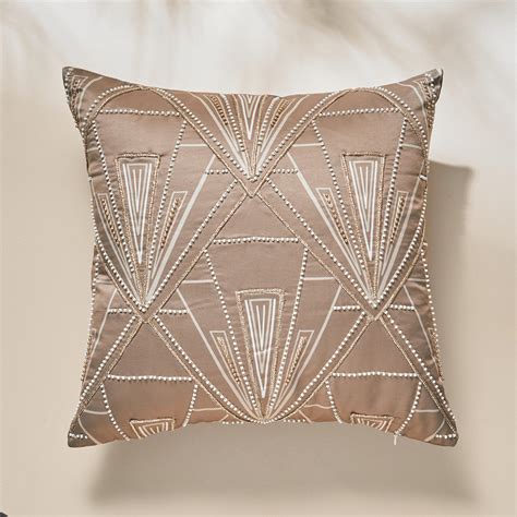 Buy Lucent Avis Embellished Cushion Cover - 40x40cm from Home Centre at ...