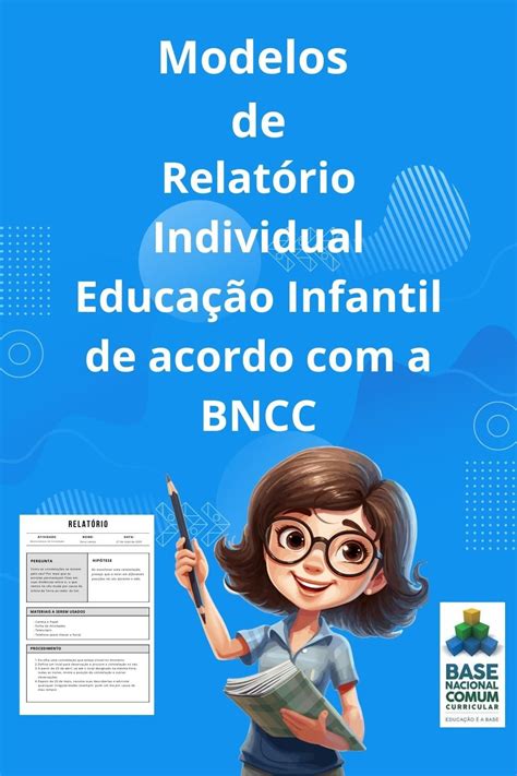 Relatório Individual Educação Infantil de acordo com a BNCC | Relatório ...