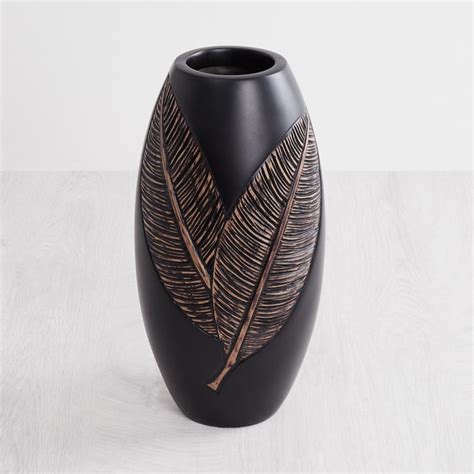 Buy Splendid Leaf Accent Vase from Home Centre at just INR 1599.0