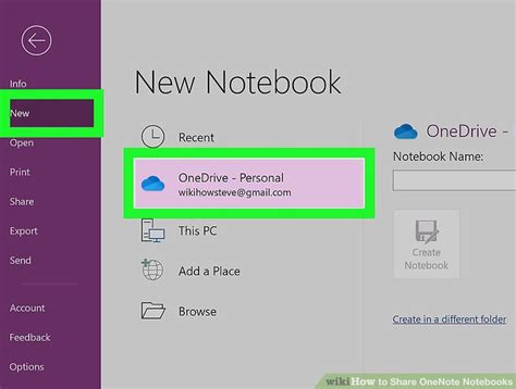 Image result for How to Share a Notebook in OneNote