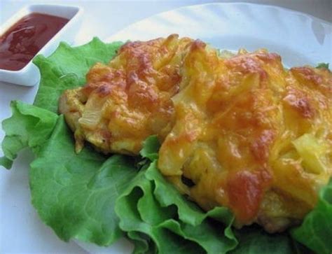 Куриные отбивные с ананасами и сыром в духовке - вкусный рецепт ...
