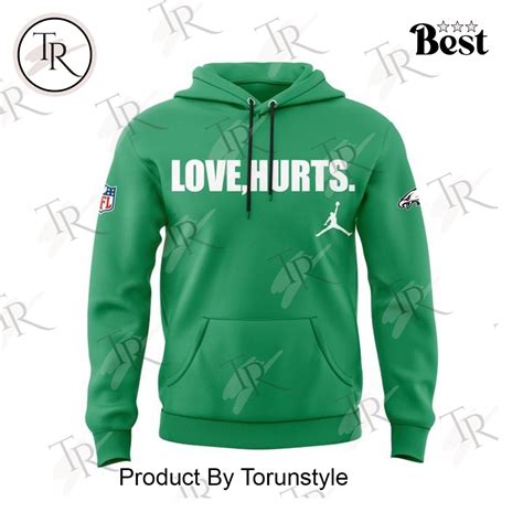 Philadelphia Eagles X Jalen Hurts "Love, Hurts" Limited Edition Hoodie ...