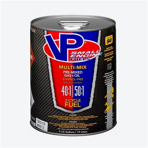 VP Multi-Mix 40:1/50:1 Premixed Fuel for 2-Cycle Engines | VP Racing Fuels Inc.