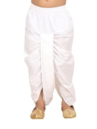 Buy Baba & Baby Boys Pure Cotton White Dhoti (6-12 Months, White) at ...