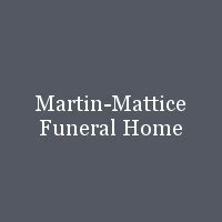 Recent Obituaries | Martin-Mattice Funeral Home