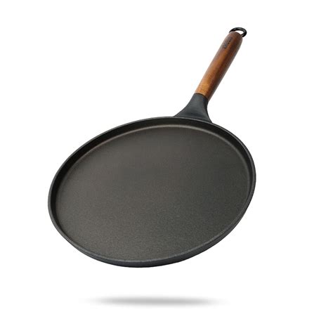 Buy KROSLO Lightweight Cast Iron Dosa Tawa | Rust-Resistant, Enameled ...