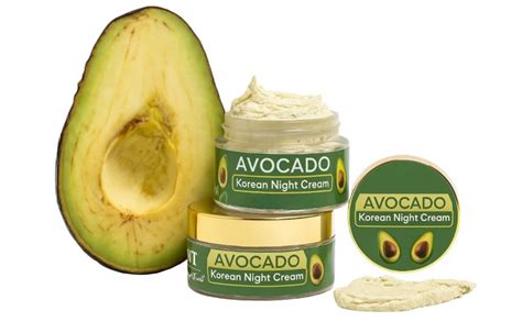 Avocado Korean Night Cream | Deep Hydration & Skin Brightening | Anti ...