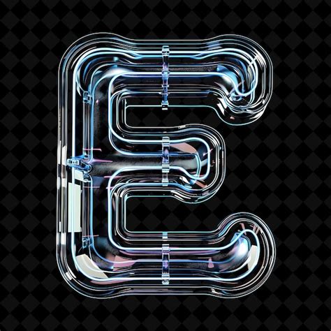 Neon Alfabeto e Números Coleção PNG Glowing Typography Elemento de ...