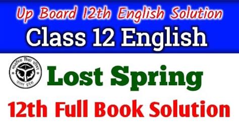 Image result for Class 12 English Chapter 2 Lost Spring