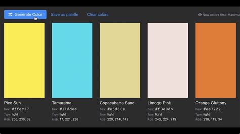 Image result for YouTube Random Color Generator