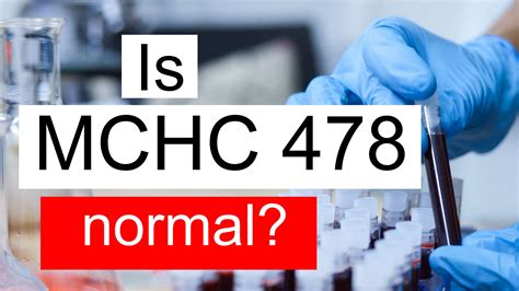 Is Serum MCHC 478 high, normal or dangerous? What does Serum MCHC level 478 mean?