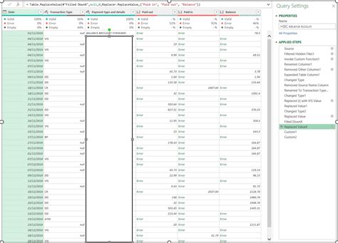 Image result for Closing Daily Balance Formular in Power Query