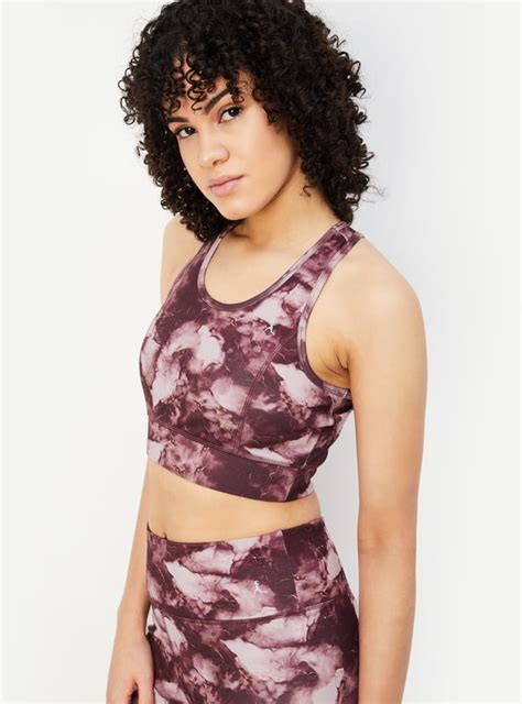 Buy Women Printed Sports Bra Online at just Rs. 599.0 - 1000013989145 ...