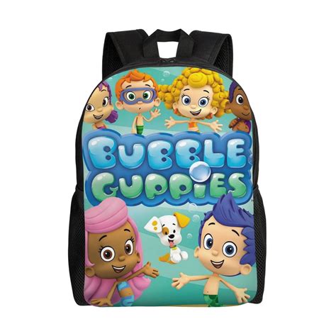 BUBBLE GUPPIES Backpacks Bookbag Casual Daypack Backpacks for Travel ...