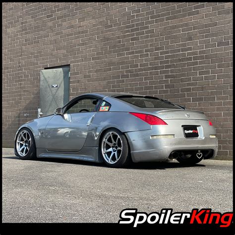 Nissan 350z 2003-2008 Rear Window Roof Spoiler w/ Center Cut (467RC) – SpoilerKing