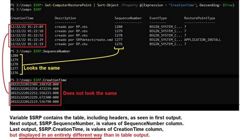 View Restore Points 的图像结果