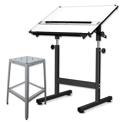 Isomars Drawing Drafting Board Table - Scholar with Parallel Ruler A1
