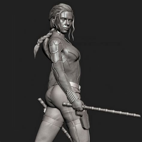 Black Widow NSFW - STL 3D Print Files – Specialstls