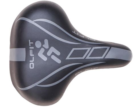 OLFIT Mountain Bike Bicycle Cycle Seat in Black Colour Complete Seat ...