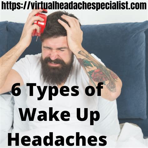 Waking Up With Headaches: 6 Types of Wake Up Headaches. | Migraine headaches, Headache, Headache ...