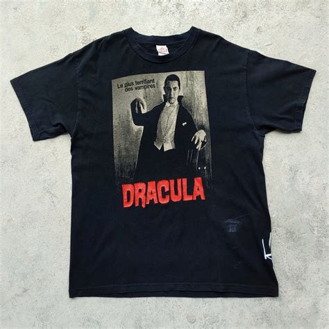 Hype × Movie × Vintage Vintage Dracula Horror Movie Tee Shirt | Grailed