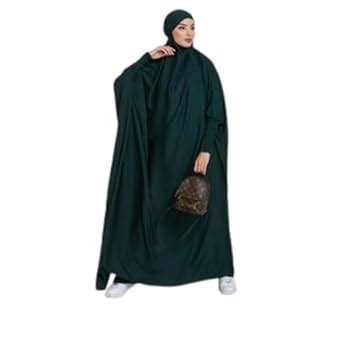 Buy MODEST CITY Luxury One Piece Full Length Jilbab Khimar Style with ...
