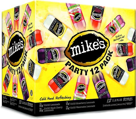 Amazon.com: Mike's Hard Variety Pack, 12 pk, 11.2 oz bottles, 5% ABV ...