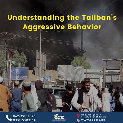 Understanding the Taliban’s Aggressive Behavior