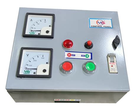 Buy ms control M S control 1.5 HP Single phase Analog water pump panel ...