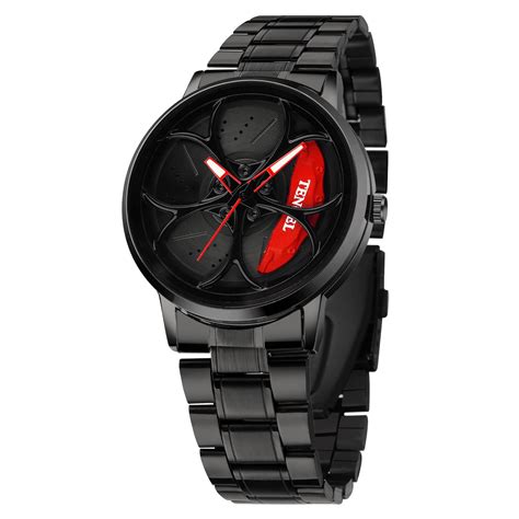 Matrix Tencil 2.0 | Car Spinning Wheel Dial with Black Coated Stainless ...