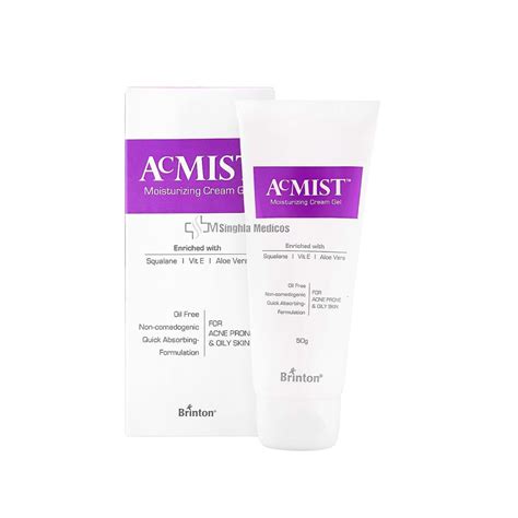 ACMIST™ Moisturizing Cream Gel – Oil-Free Moisturizer for Oily & Acne ...