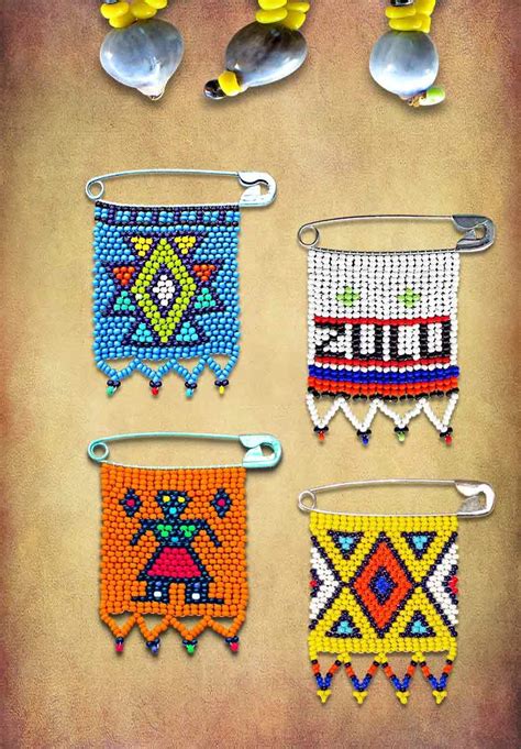 Zulu Bead Designs: Colorful Patterns from South Africa