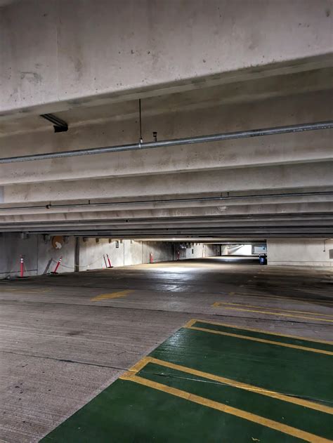 Parking garage under Soldier Field in Chicago, Illinois. : r/LiminalSpace