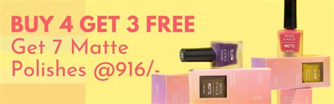 Miss Nails Matte Collection – missnailsindia