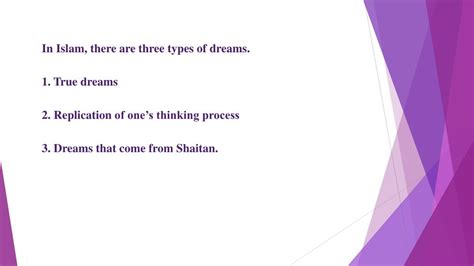 PPT - Types of Dreams in Islam PowerPoint Presentation, free download ...