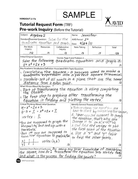 Sample TRF - ssss - SAMPLE SAMPLE - Studocu