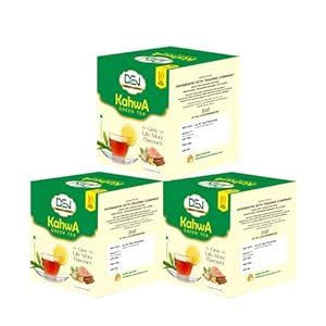 DEV Kahwa Green Tea | Remedy for Cold (Pack Of 10x3 Tea Bag) Containing ...
