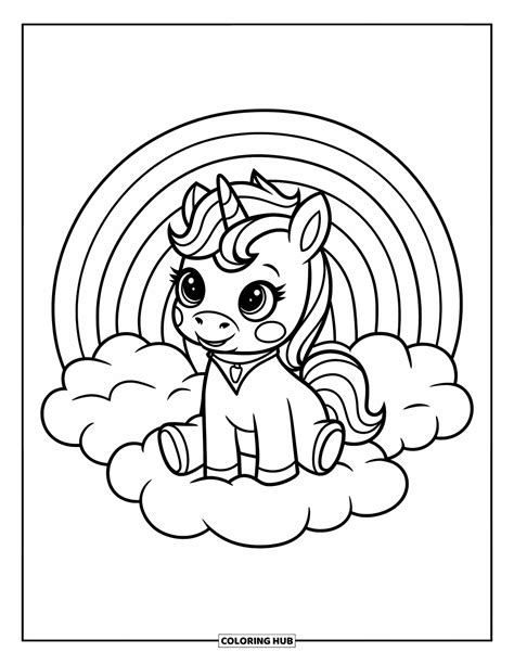 200+ Desenhos de unicórnio para colorir para crianças e adultos (PDFs ...