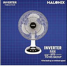 Buy Halonix Inverter Rechargeable 300mm Table Fan Online at Low Prices ...