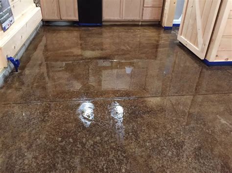Decorative Concrete Floor Surface Acid Etching – Flooring Site
