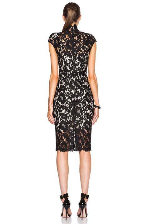 Lover Warrior Lace Midi Dress in Black | FWRD