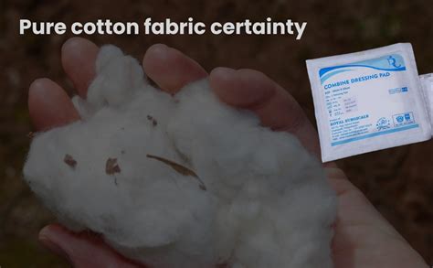 ROYAL SURGICALS Sterile Combine Dressing Pads, 10cm x10cm - Pack of 25 ...