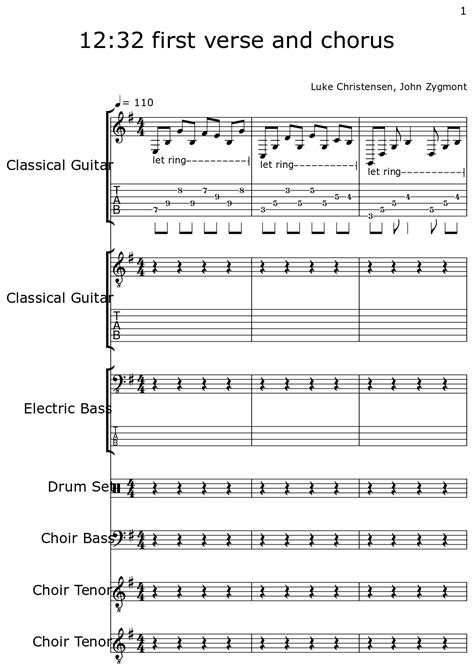 Chorus And Verses at Thomas Brookshire blog