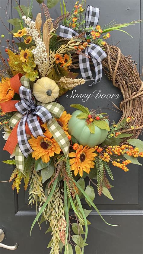 fall wreath real