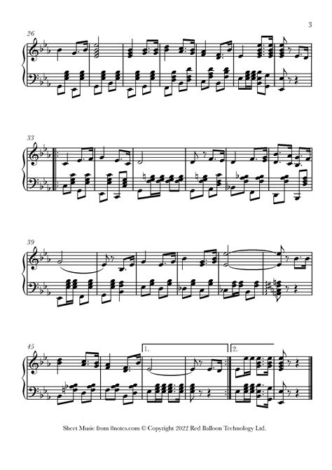 La Bayamesa (National Anthem of Cuba) Sheet music for Piano - 8notes.com