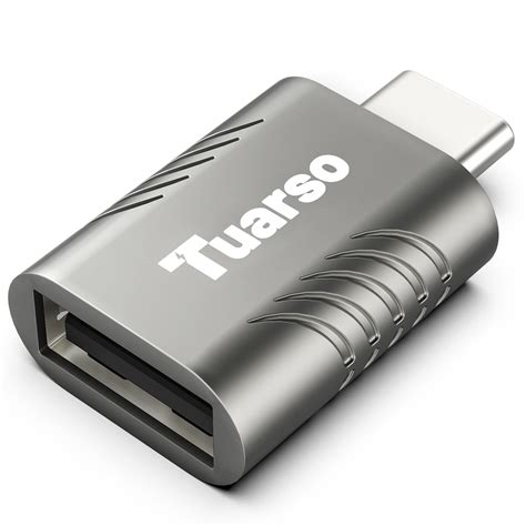 Tuarso USB A 3.1 Gen 2 [ 10Gbps ] USB to Type C OTG Adapter, USB to C ...