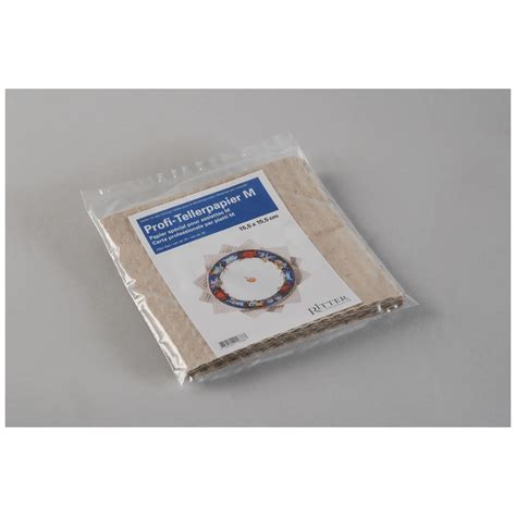 Ritter Products Tellerpapier Gr. M 15,5 x 15,5 cm / 20er-Set kaufen bei OBI