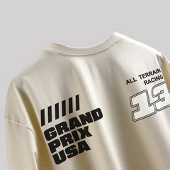 Grand Prix Racing Oversized T-shirt | BHUNKS