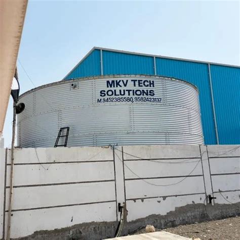 Zn Al Storage Tank - 10000 L Zinc Aluminium Over Head Water Tanks ...